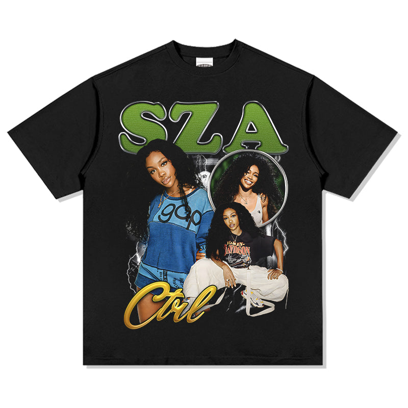 SZA Tee in heavyweight 240gsm cotton