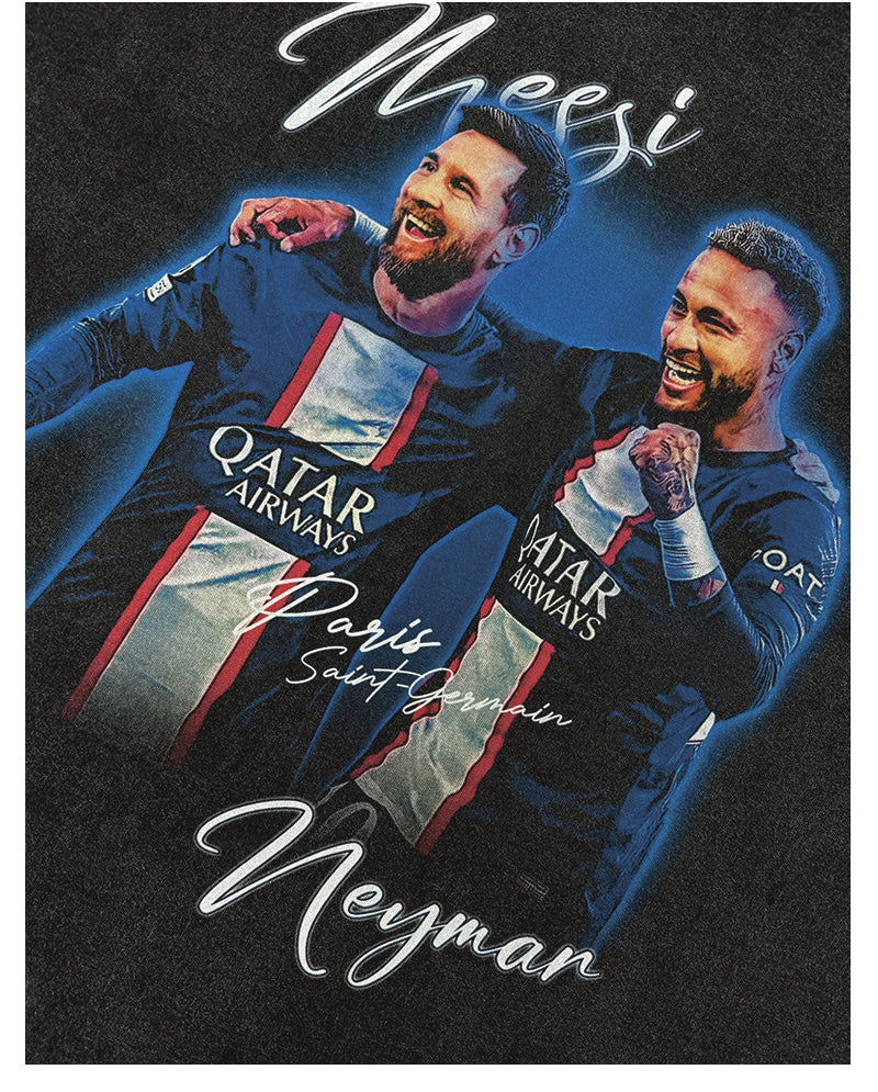 Messi, Neymar "Paris Saint-Germain" Tee - view 10