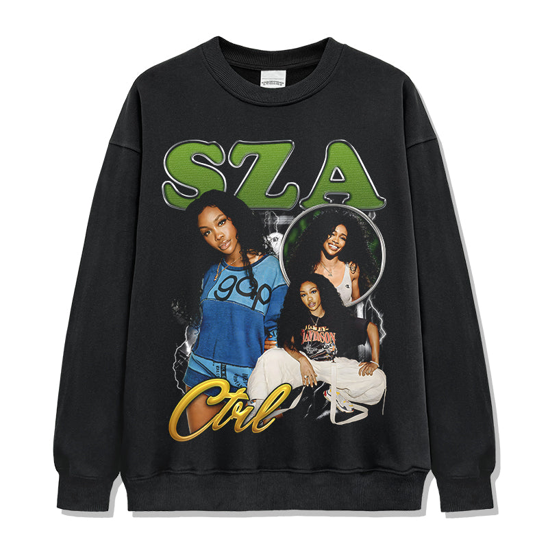SZA Sweatshirt in heavyweight 240gsm cotton