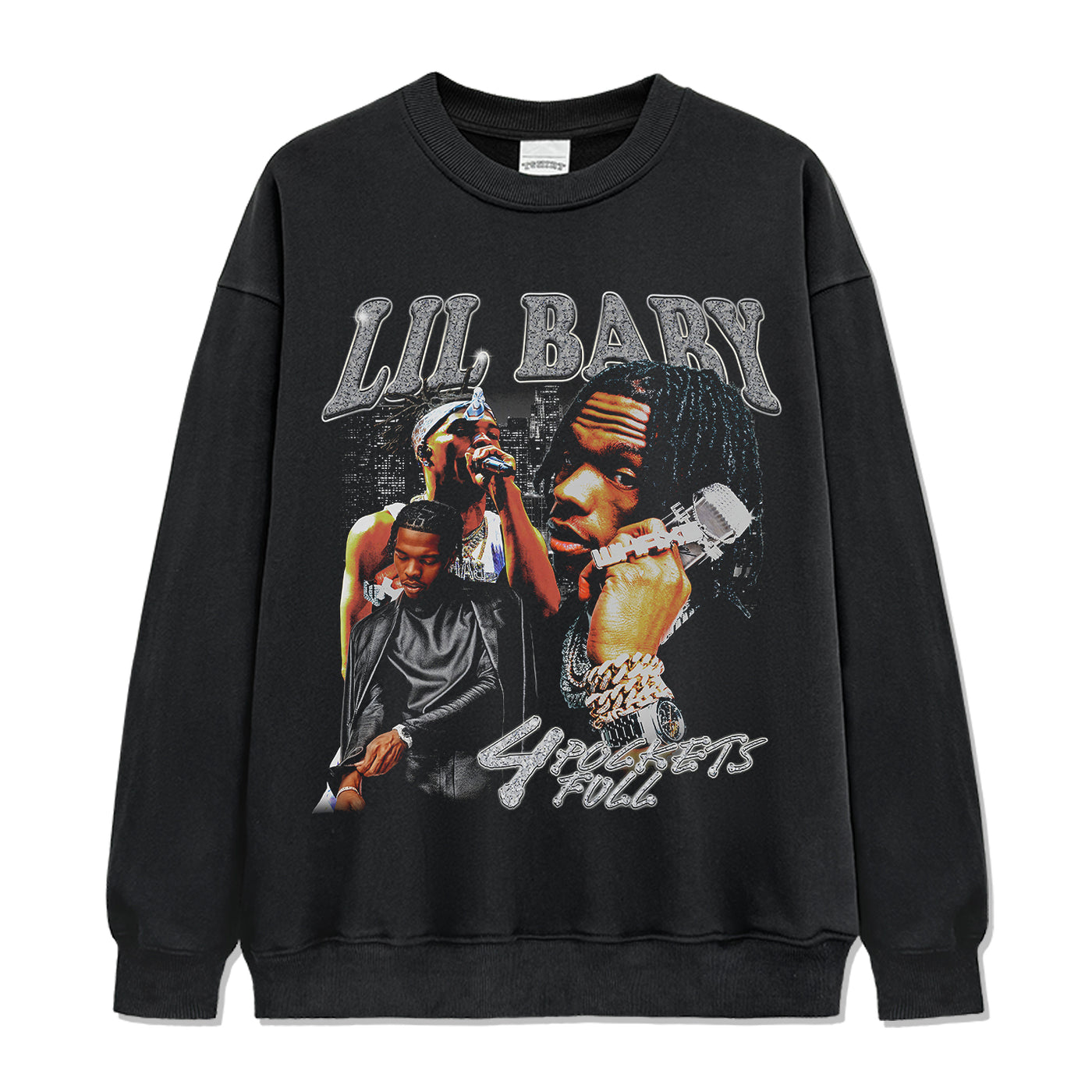 4 Pockets Full By Lil Baby Sweatshirt