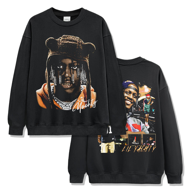 Lil Yachty Sweatshirt in heavyweight 240gsm cotton