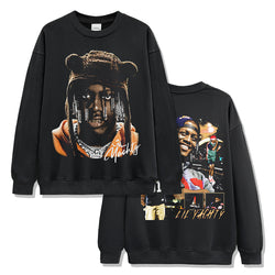 Lil Yachty Sweatshirt tribute tee in heavyweight cotton