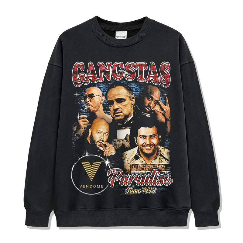Gangsta'S Paradise Sweatshirt tribute tee in heavyweight cotton
