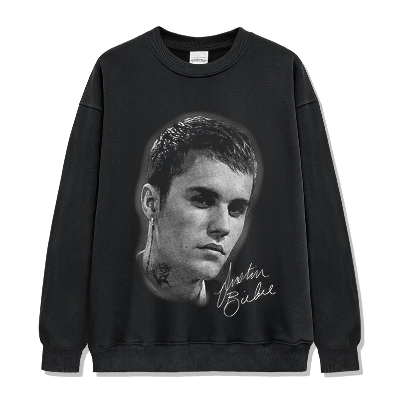 Justin Bieber Signature Sweatshirt