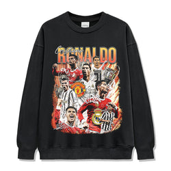 Cristiano Ronaldo "Signature" Sweatshirt tribute tee in heavyweight cotton