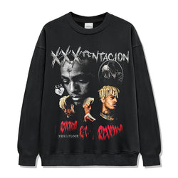 XXXTentacion Sweatshirt in heavyweight 240gsm cotton