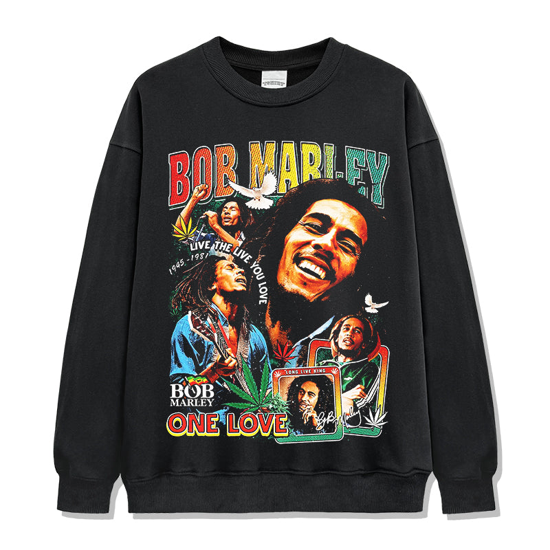 Live The Live You Love By Bob Morley Sweatshirt