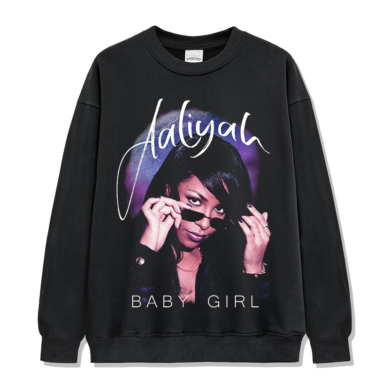 Baby Girl By Aaliyah Sweatshirt