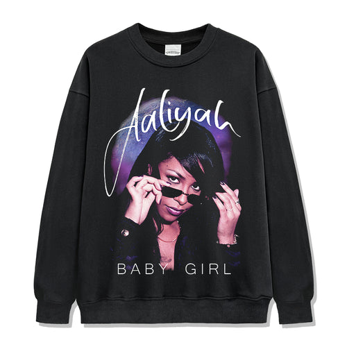 Baby Girl By Aaliyah Sweatshirt