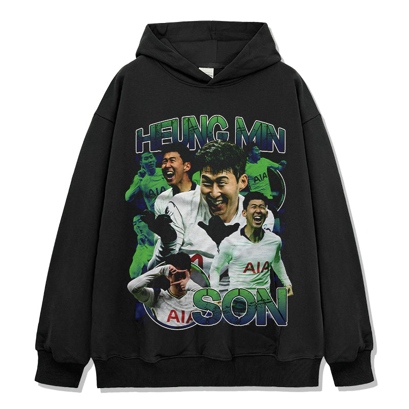 Hueng-Min Son Hoodie tribute hoodie in heavyweight cotton