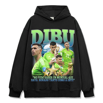 Dibu "No Pudo Haber Un MunDial Que Haya Sonado Tanto Como A Este" Emiliano Martínez Hoodie
