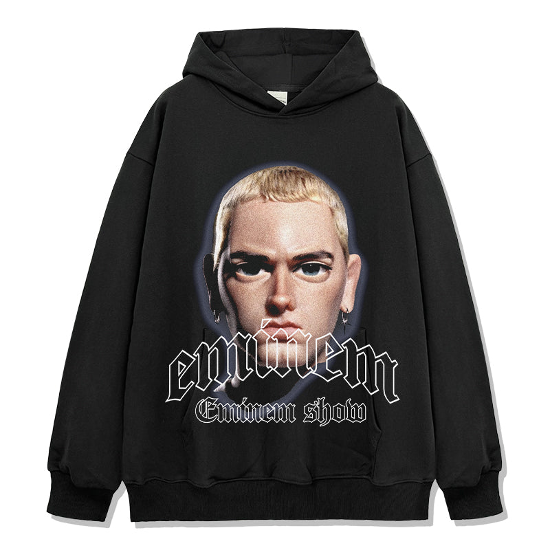 Eminem Hoodie tribute hoodie in heavyweight cotton