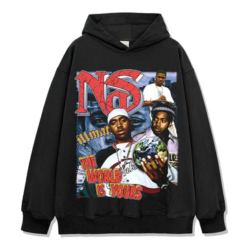 The World Is Yours By Nas Hoodie