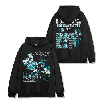 K-Dot and Sza "Grand national Tour 2025" Hoodie