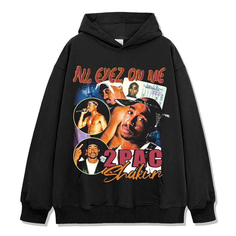 All Eyez On Me By Tupac Shakur Hoodie