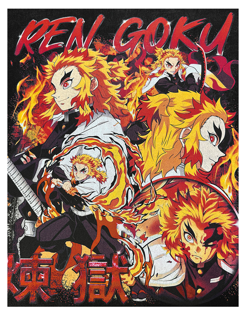 Kyōjurō Rengoku "Anime" TEE - view 9