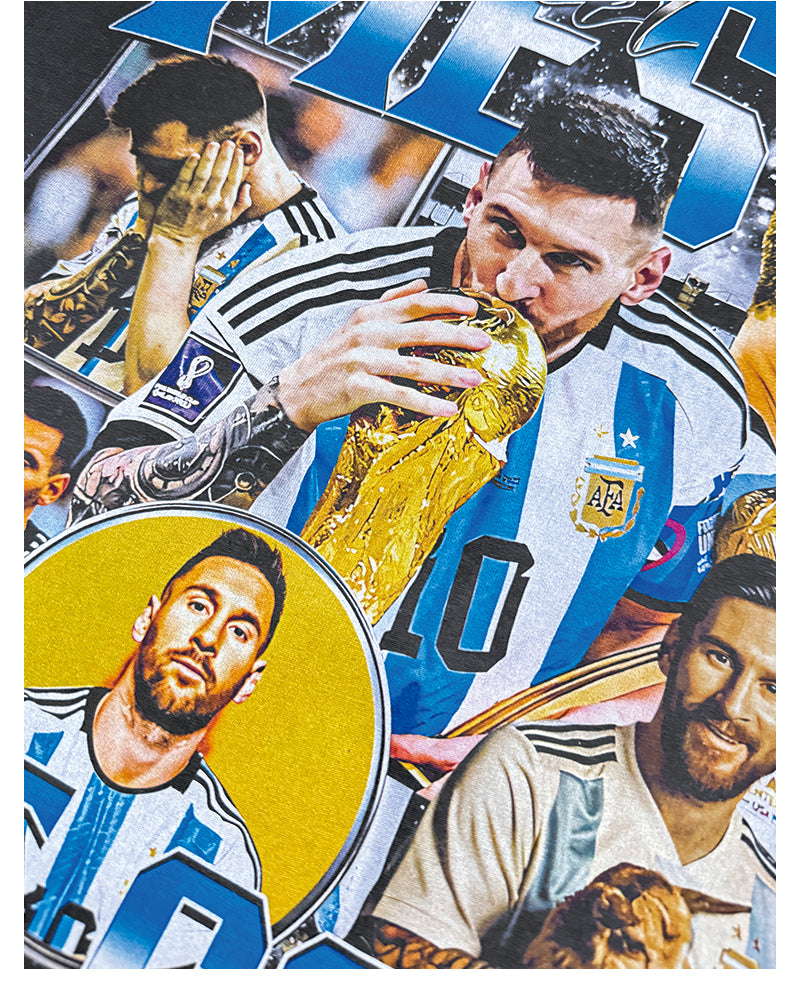 Lionel Messi "The King"TEE - view 6