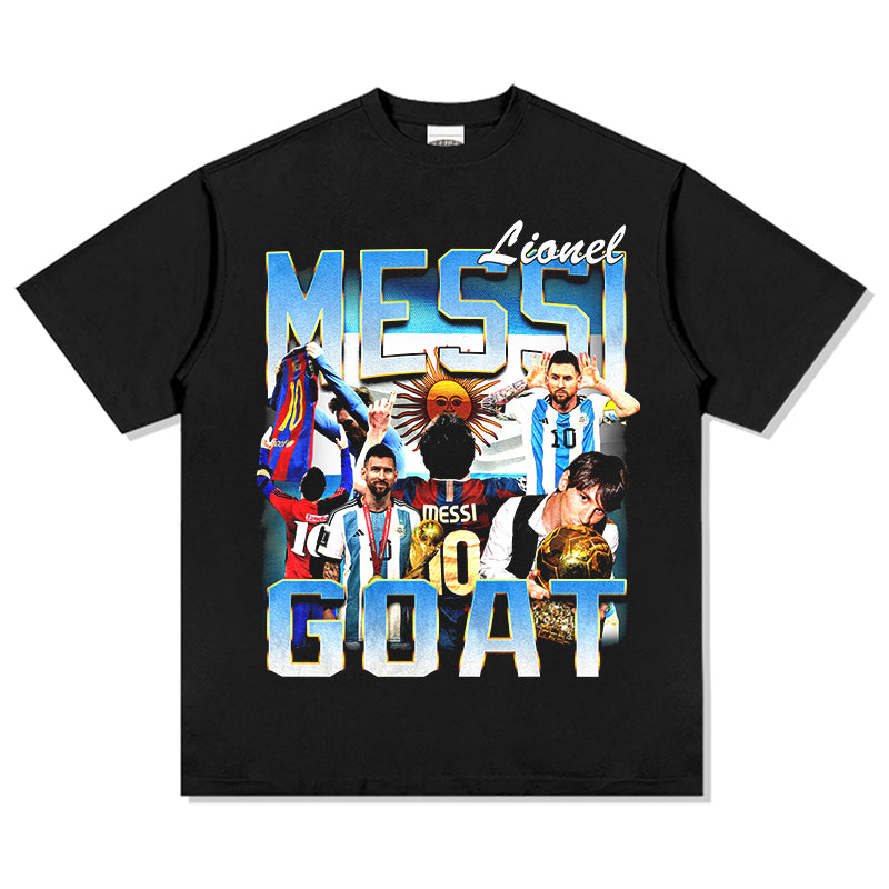Lionel Messi “GOAT” Tee