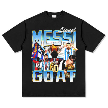 Lionel Messi “GOAT” Tee