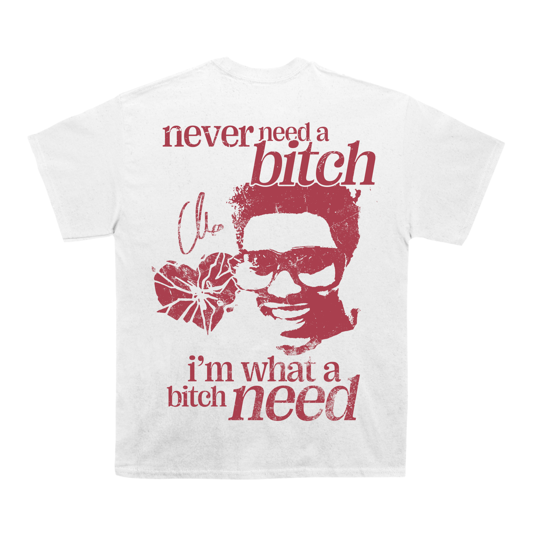 The Weeknd "Heartless" Back Design TEE