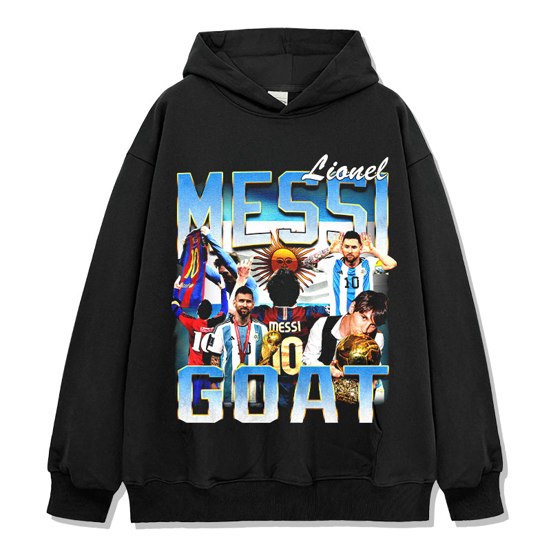 Lionel Messi “GOAT” Hoodie