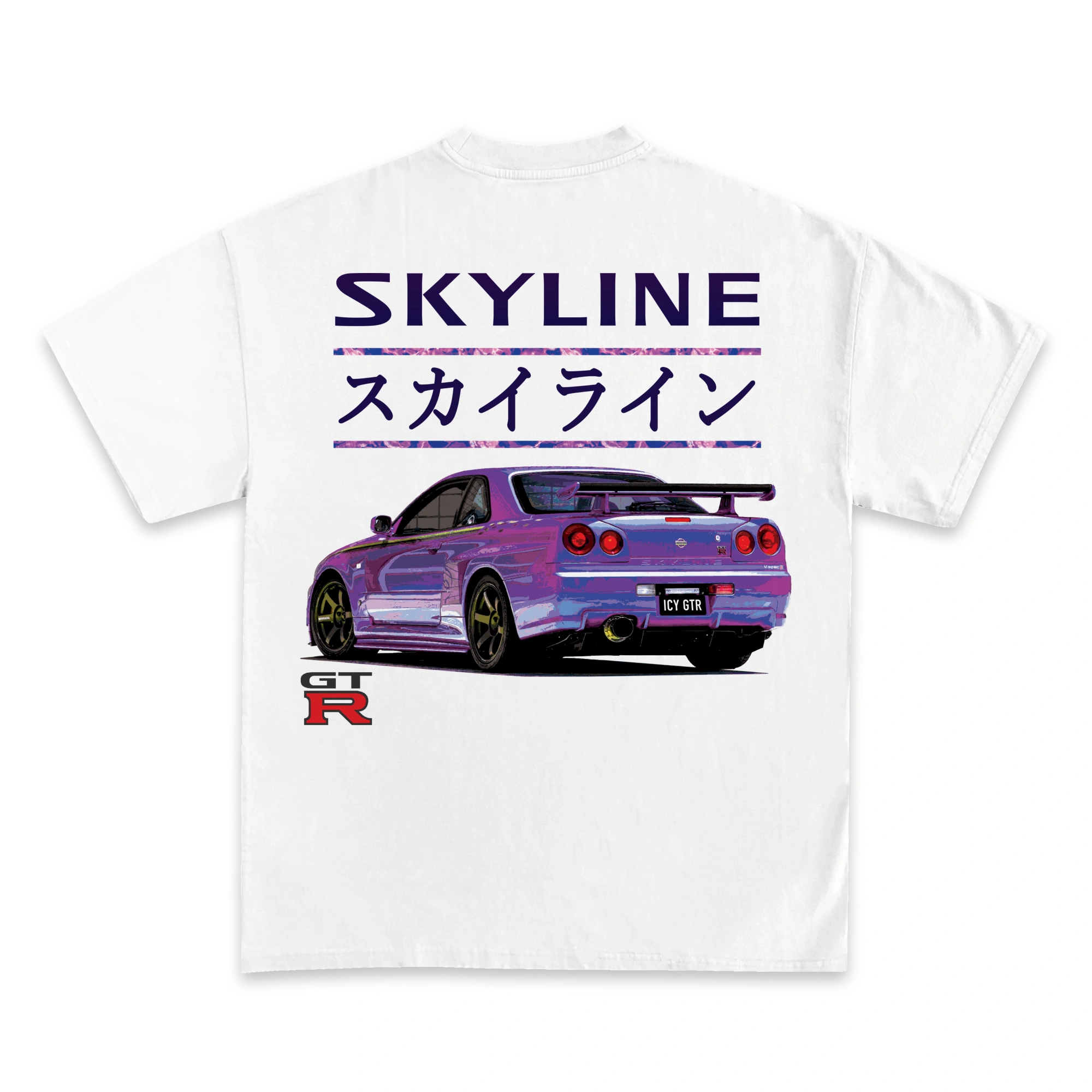 Nissan Skyline GTR JDM Racing Back Design TEE