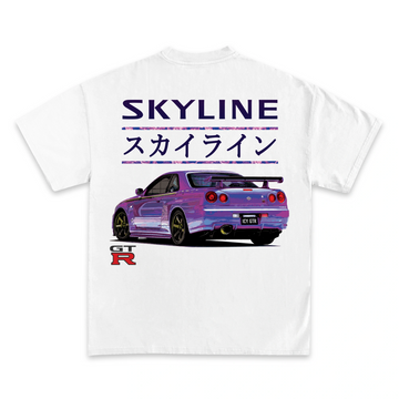 Nissan Skyline GTR JDM Racing Back Design TEE