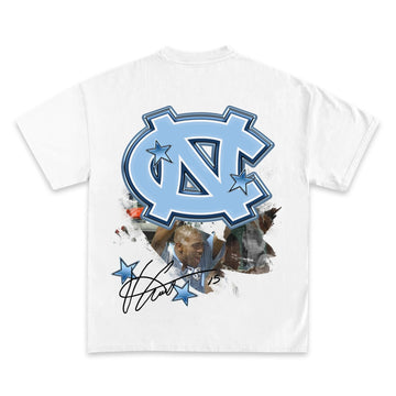 Vince Carter "UNC Tar Heels" Back Design Graphic TEE