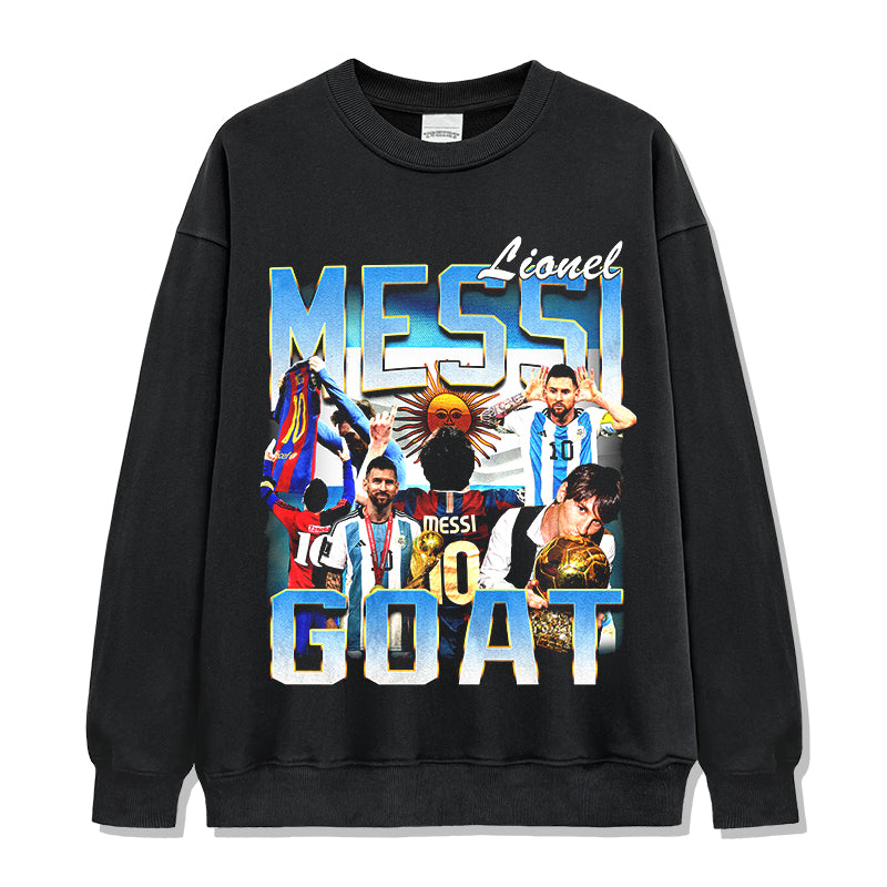 Lionel Messi “GOAT” Sweatshirt