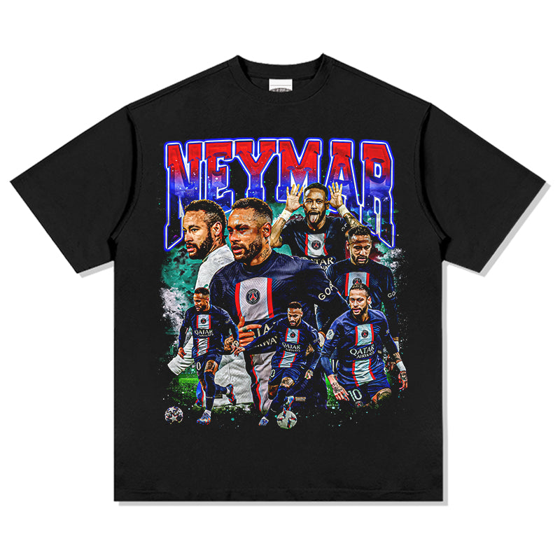 Neymar Tee tribute tee in heavyweight cotton