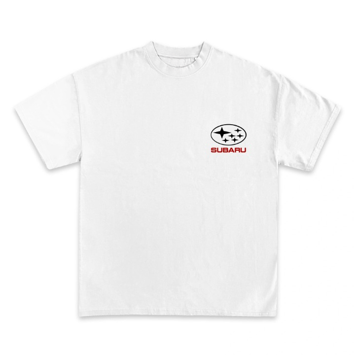 Subaru Impreza JDM Racing Back Design Graphic TEE - view 2