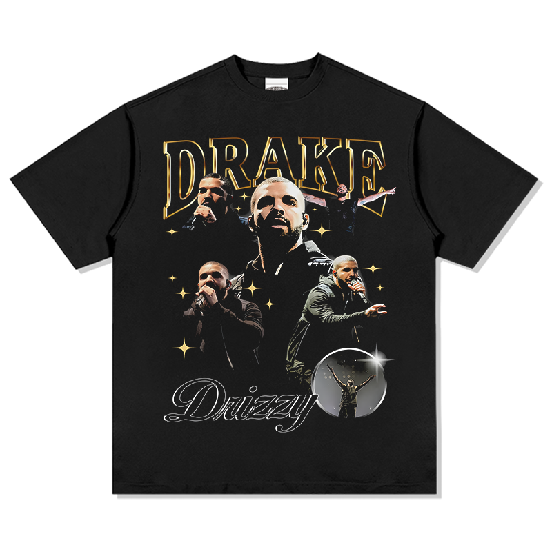 Drizzy Drake Tee tribute tee in heavyweight cotton