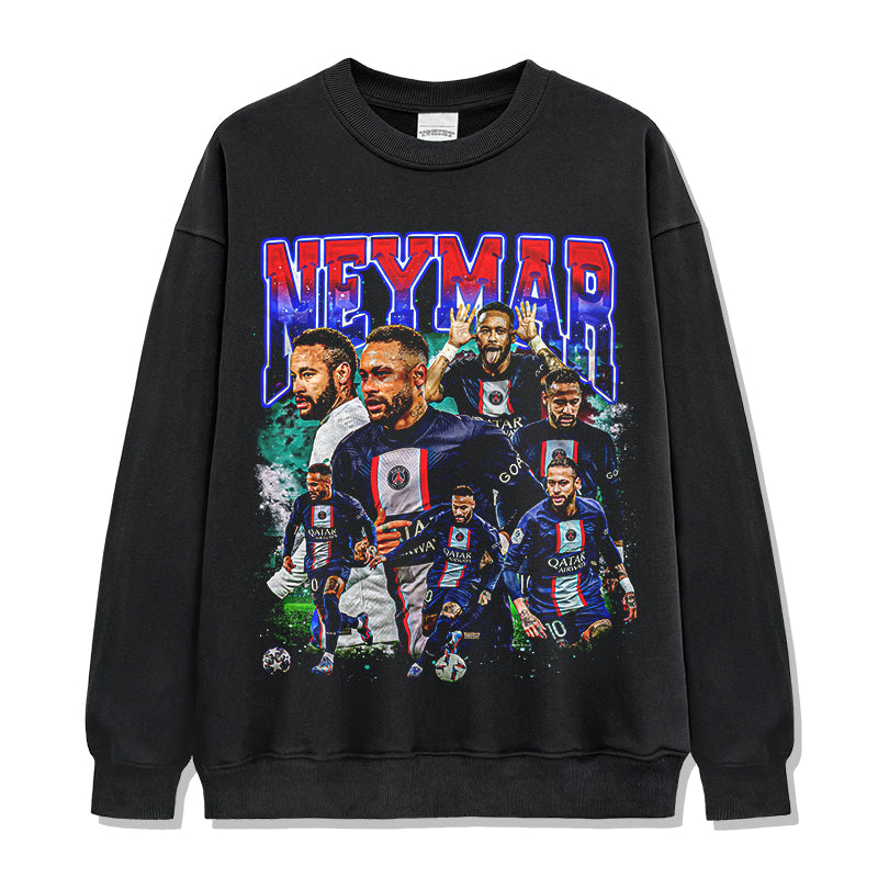 Neymar Sweatshirt tribute tee in heavyweight cotton