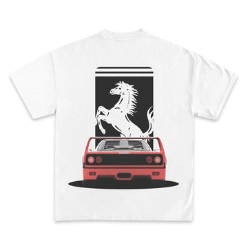 Ferrari F40 1987 Back Design Graphic TEE