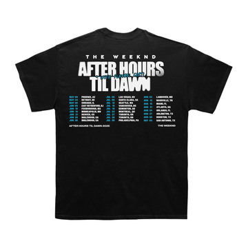The Weeknd "After Hours Til Dawn" Back Design TEE