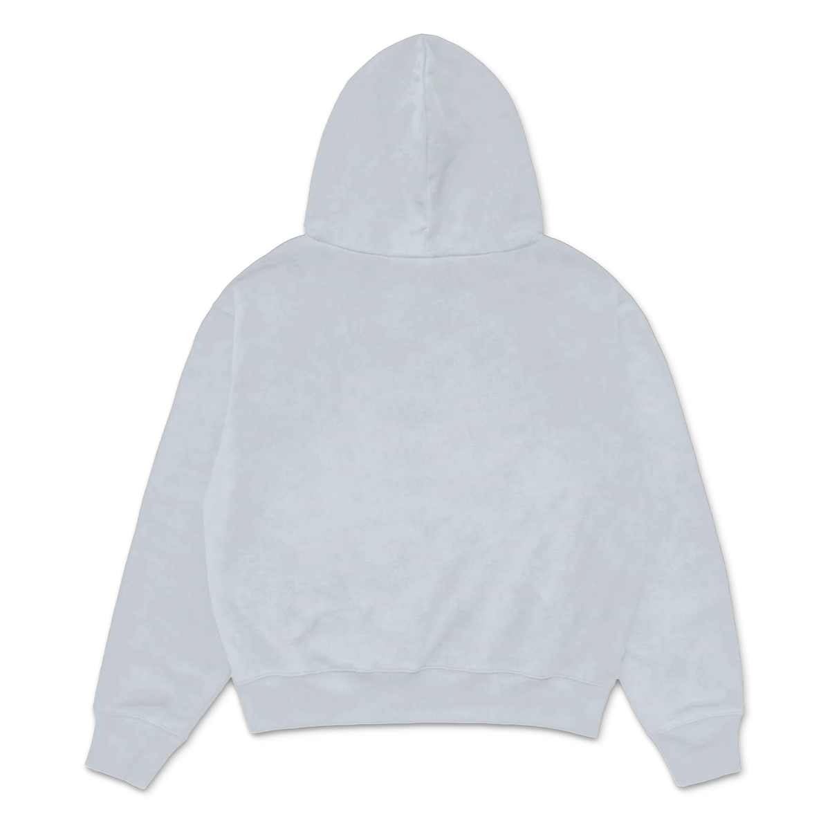 Custom Print Hoodie — Heather Grey back