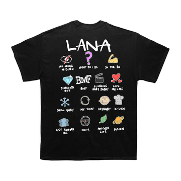 Sza "Lana" Notebook Back Design TEE