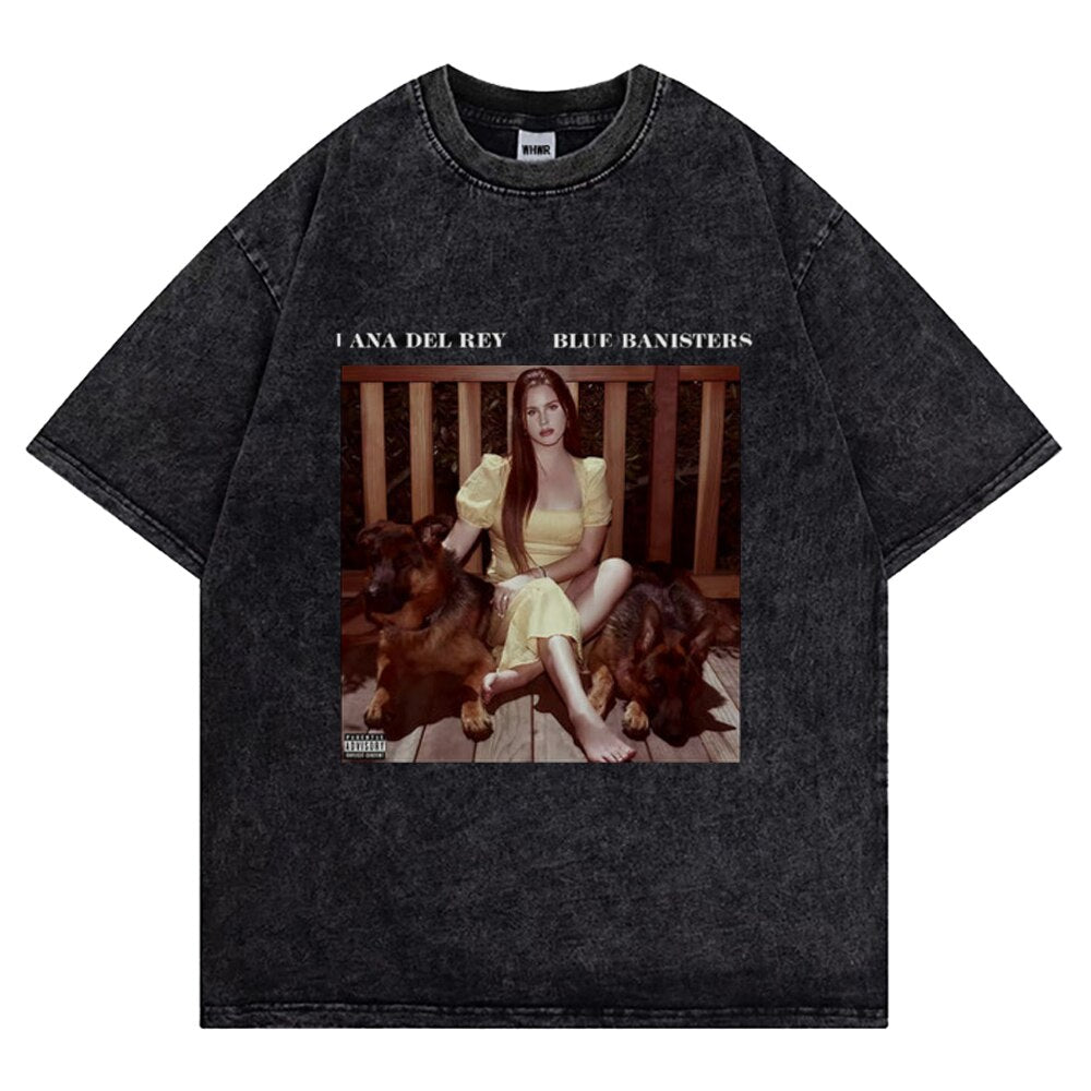 Lana Del Rey Dyed T-Shirt - 6ixmerchandise