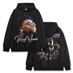 We Went From Rags Riches By Rod Wave Signature Hoodie in heavyweight 240gsm cotton