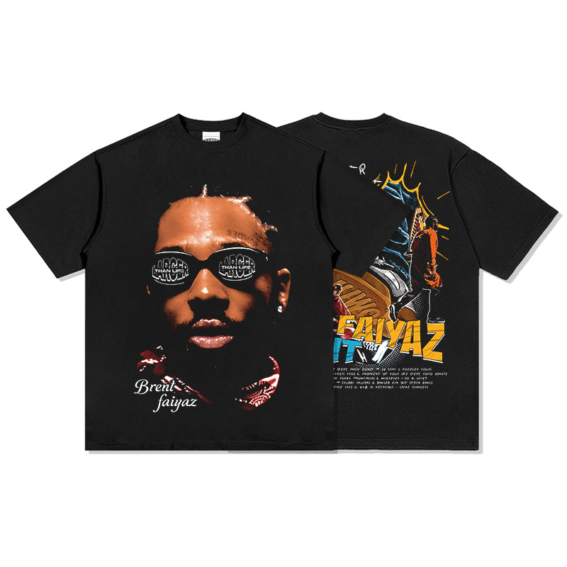 Larger than Life By Brent Faiyaz TEE - view 4