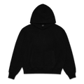 Custom Print Hoodie — Black front