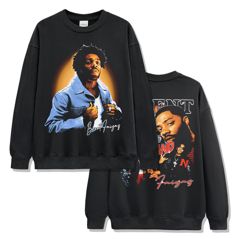 Wasteland By  Brent Faiyaz Signature Sweatshirt