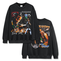 Astroworld By Travis Scott Sweatshirt tribute tee in heavyweight cotton