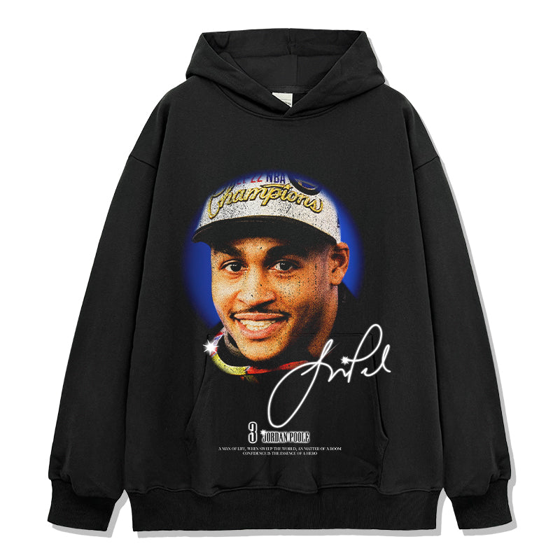 Jordan Poole HOODIE NBA 2024 - view 2