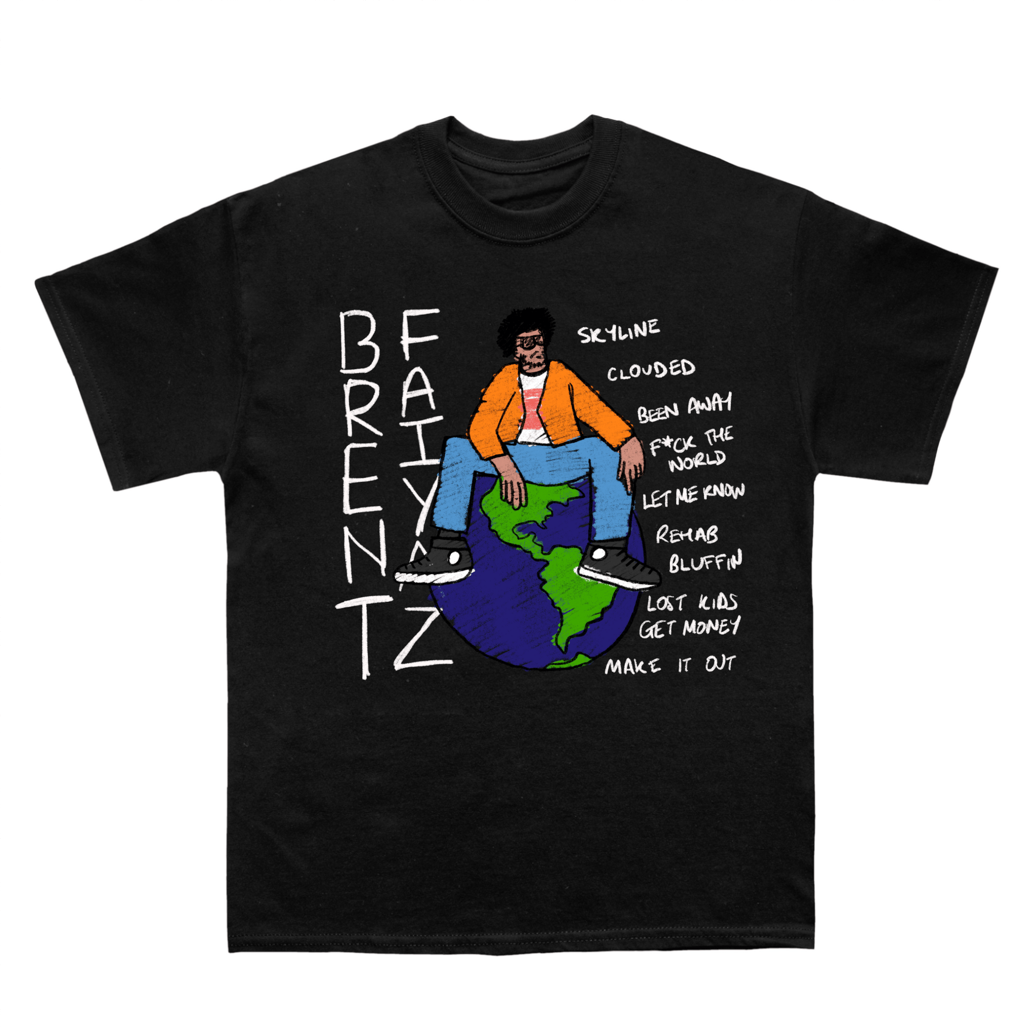 Brent Faiyaz "Sketchbook" TEE
