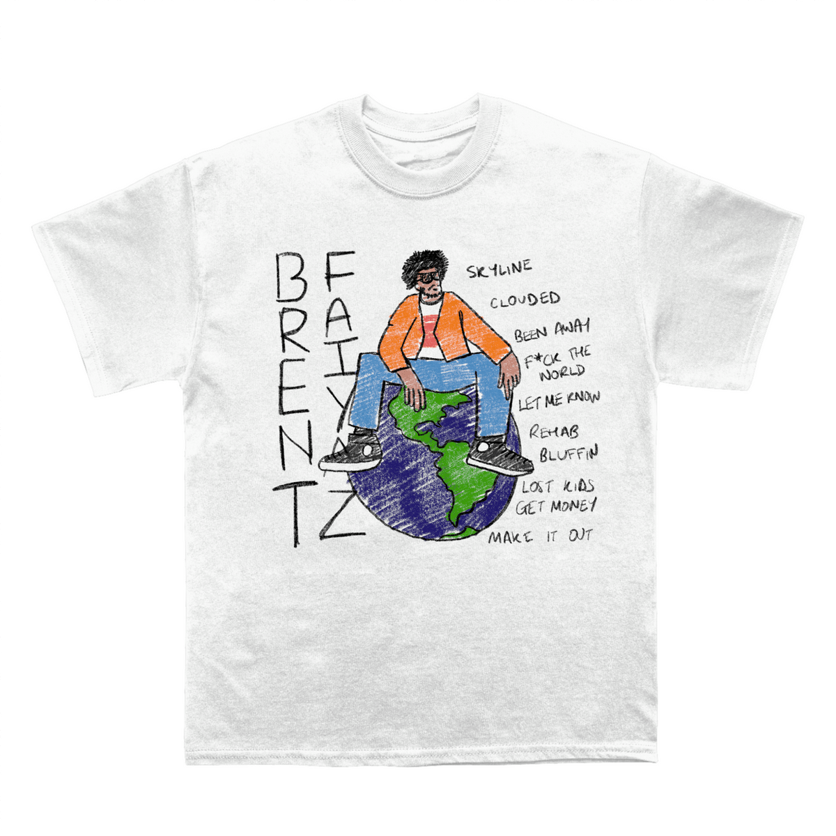Brent Faiyaz "Sketchbook" TEE - view 2