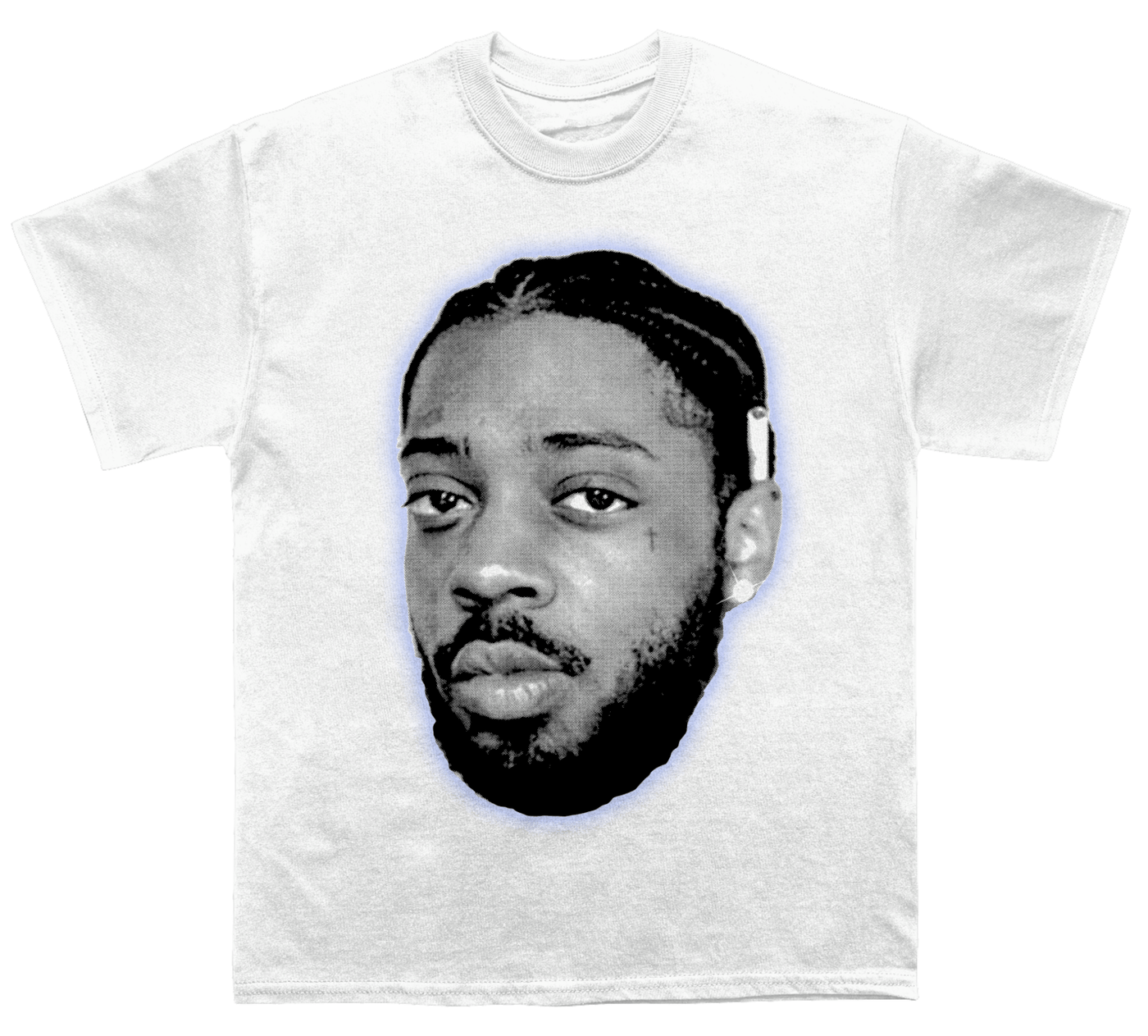 Brent Faiyaz “Blue Glow” Face TEE