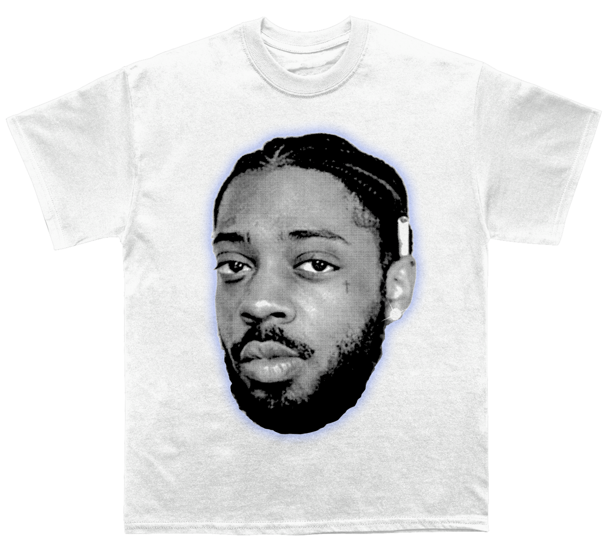 Brent Faiyaz “Blue Glow” Face TEE