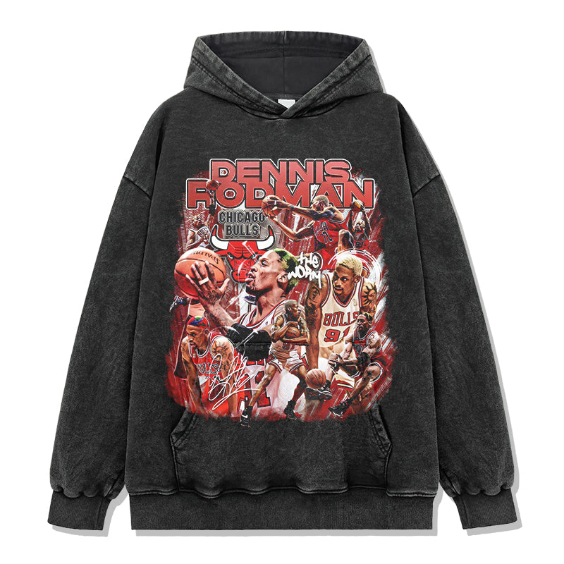 Dennis Rodman HOODIE NBA 2024 - view 2