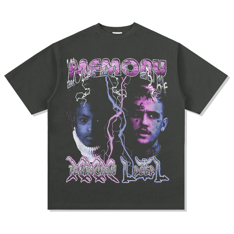 Memory By Xxxtentacion & Lil Peep Tee - view 2